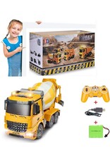 DOUBLE E DEEIMX528 1/20 MERCEDES AROCS CEMENT MIXER