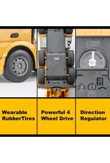 DOUBLE E DEEIMX528 1/20 MERCEDES AROCS CEMENT MIXER