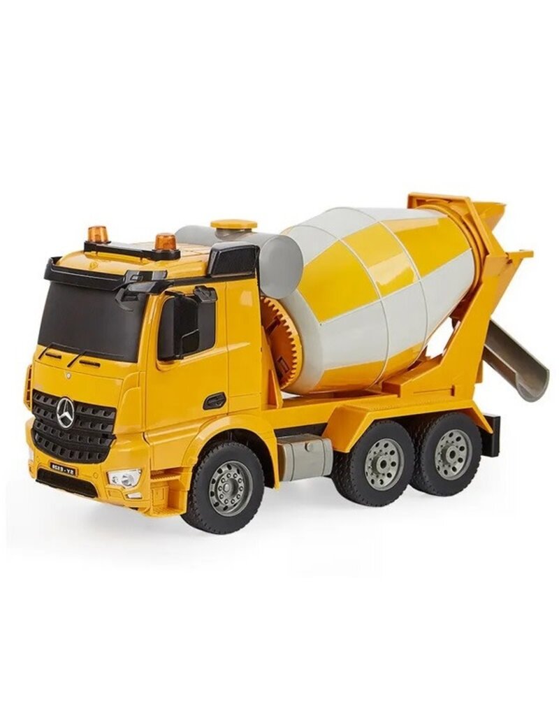 DOUBLE E DEEIMX528 1/20 MERCEDES AROCS CEMENT MIXER