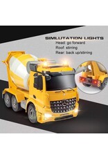 DOUBLE E DEEIMX528 1/20 MERCEDES AROCS CEMENT MIXER