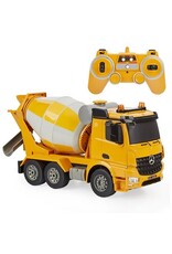 DOUBLE E DEEIMX528 1/20 MERCEDES AROCS CEMENT MIXER