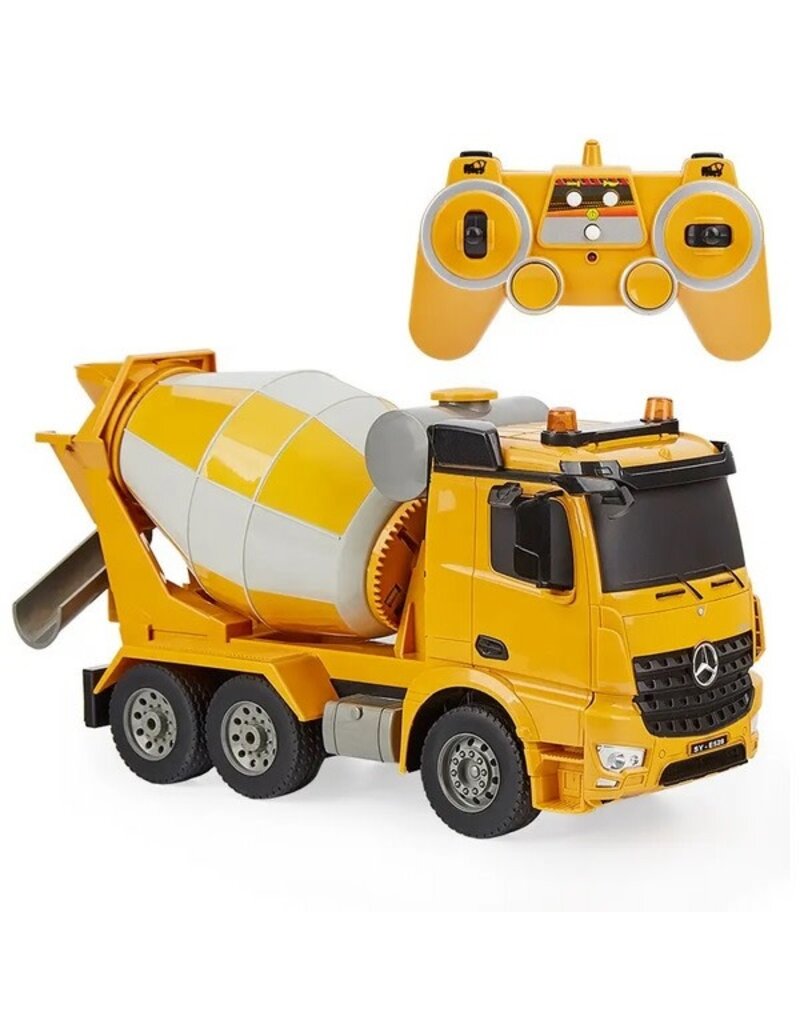 DOUBLE E DEEIMX528 1/20 MERCEDES AROCS CEMENT MIXER
