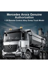 DOUBLE E DEEIMX590 1/20 AROCS RC DUMP TRUCK PRO CASE PACK
