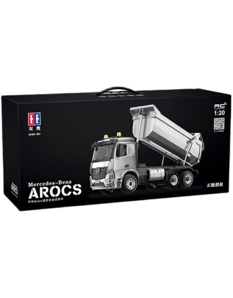 DOUBLE E DEEIMX590 1/20 AROCS RC DUMP TRUCK PRO CASE PACK