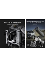 DOUBLE E DEEIMX590 1/20 AROCS RC DUMP TRUCK PRO CASE PACK