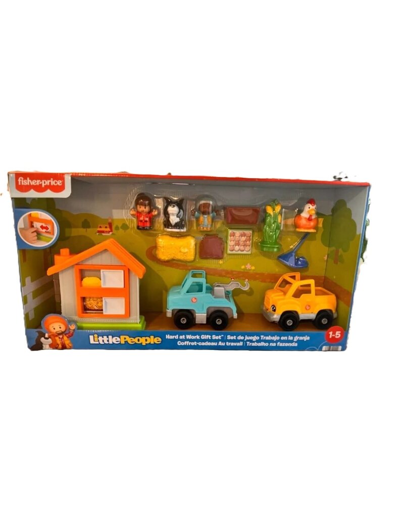 FISHER PRICE FP HWT47 LITTLE PEOPLE HARD AT WORK GIFT SET