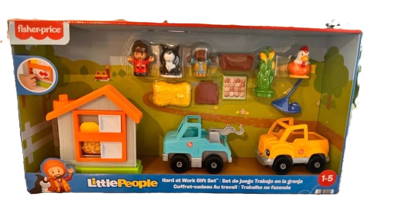 FP HWT47 LITTLE PEOPLE HARD AT WORK GIFT SET
