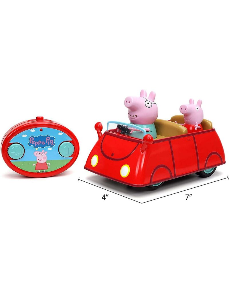 PEPPA PIG HAS 88103 PEPPA PIG'S RED CAR R/C 2.4 GHZ RADIO CONTROL