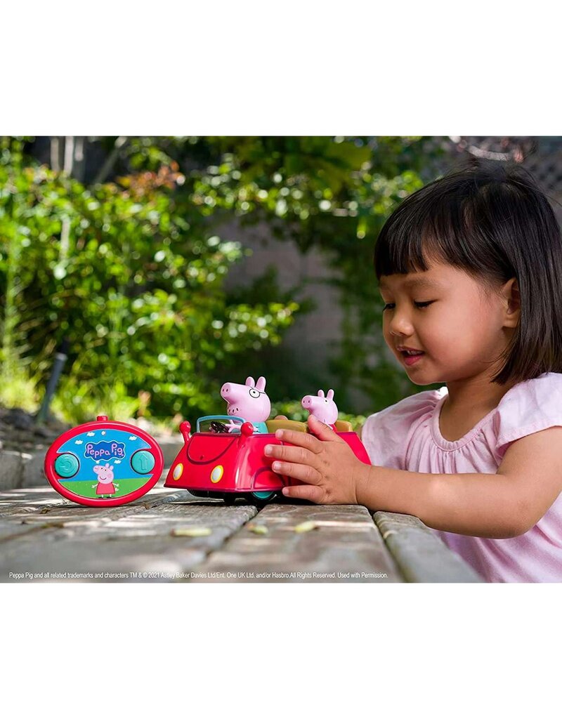 PEPPA PIG HAS 88103 PEPPA PIG'S RED CAR R/C 2.4 GHZ RADIO CONTROL