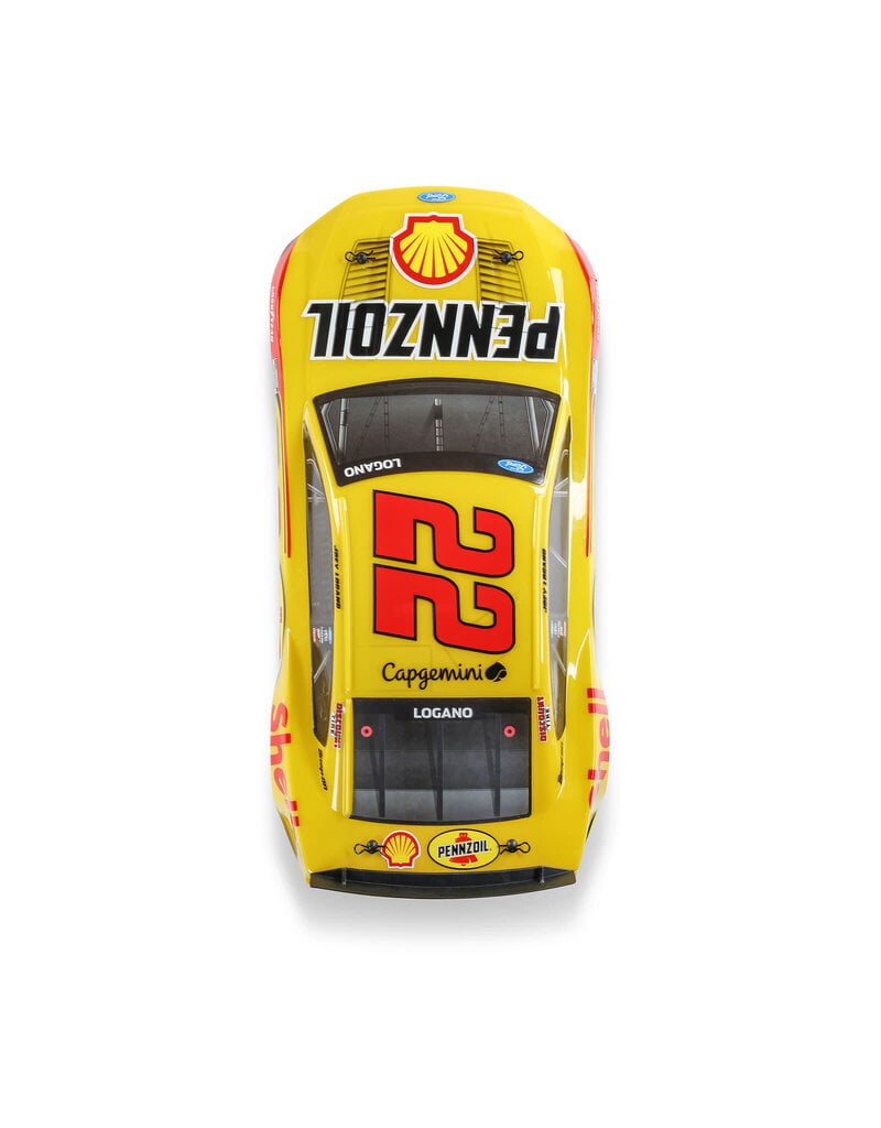 LOSI LOS1122522 1/12 NASCAR JOEY LOGANO NO. 22 2025 SHELL-PENNZOIL FORD MUSTANG RTR: YELLOW