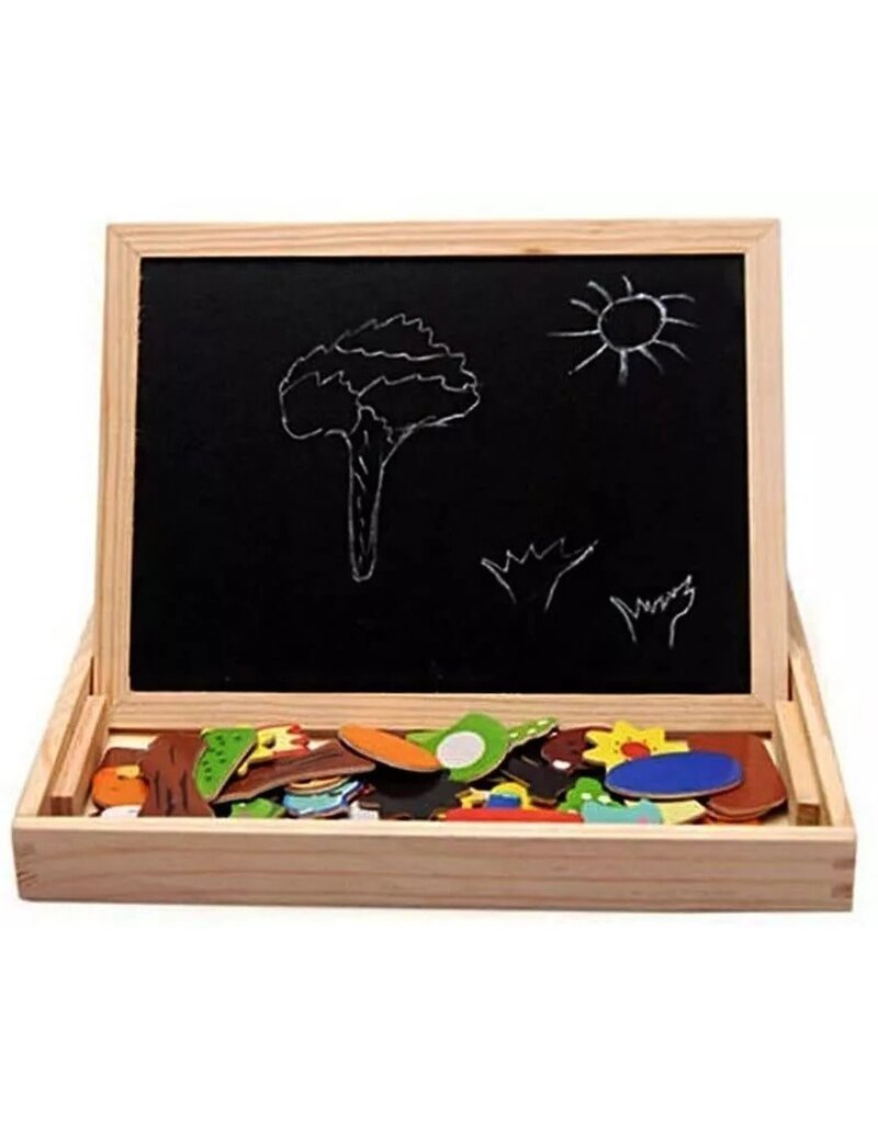 FIRST LEARNING 3 IN 1 MAGNETIC DRAWING BOX