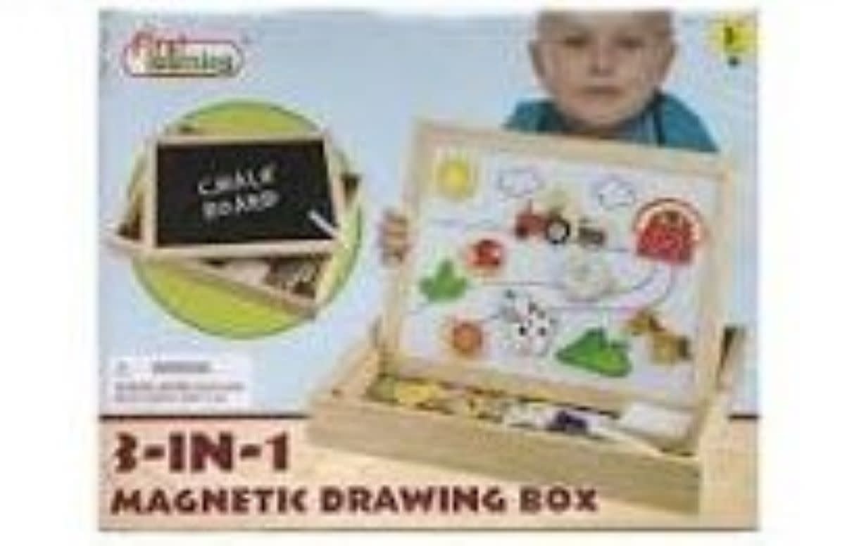 3 IN 1 MAGNETIC DRAWING BOX