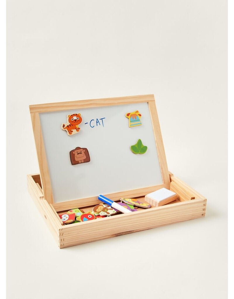 FIRST LEARNING 3 IN 1 MAGNETIC DRAWING BOX