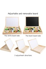 FIRST LEARNING 3 IN 1 MAGNETIC DRAWING BOX