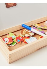 FIRST LEARNING 3 IN 1 MAGNETIC DRAWING BOX