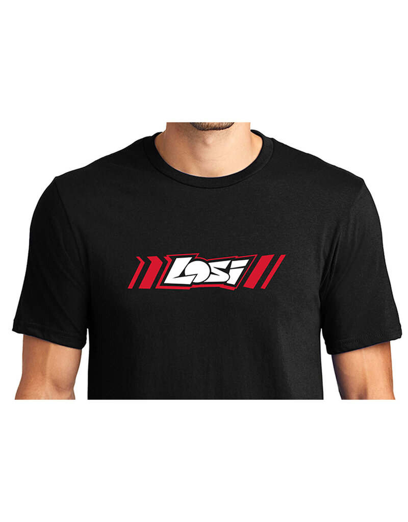 LOSI LOSP040XXL LOSI REVERB BLACK T-SHIRT - XXL