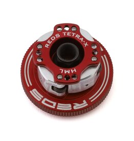 REDS RACING REDMUQU0076 "TETRA-X" EASYFIT ALUMINUM OFF-ROAD ADJUSTABLE 4-SHOE CLUTCH SYSTEM (34MM)