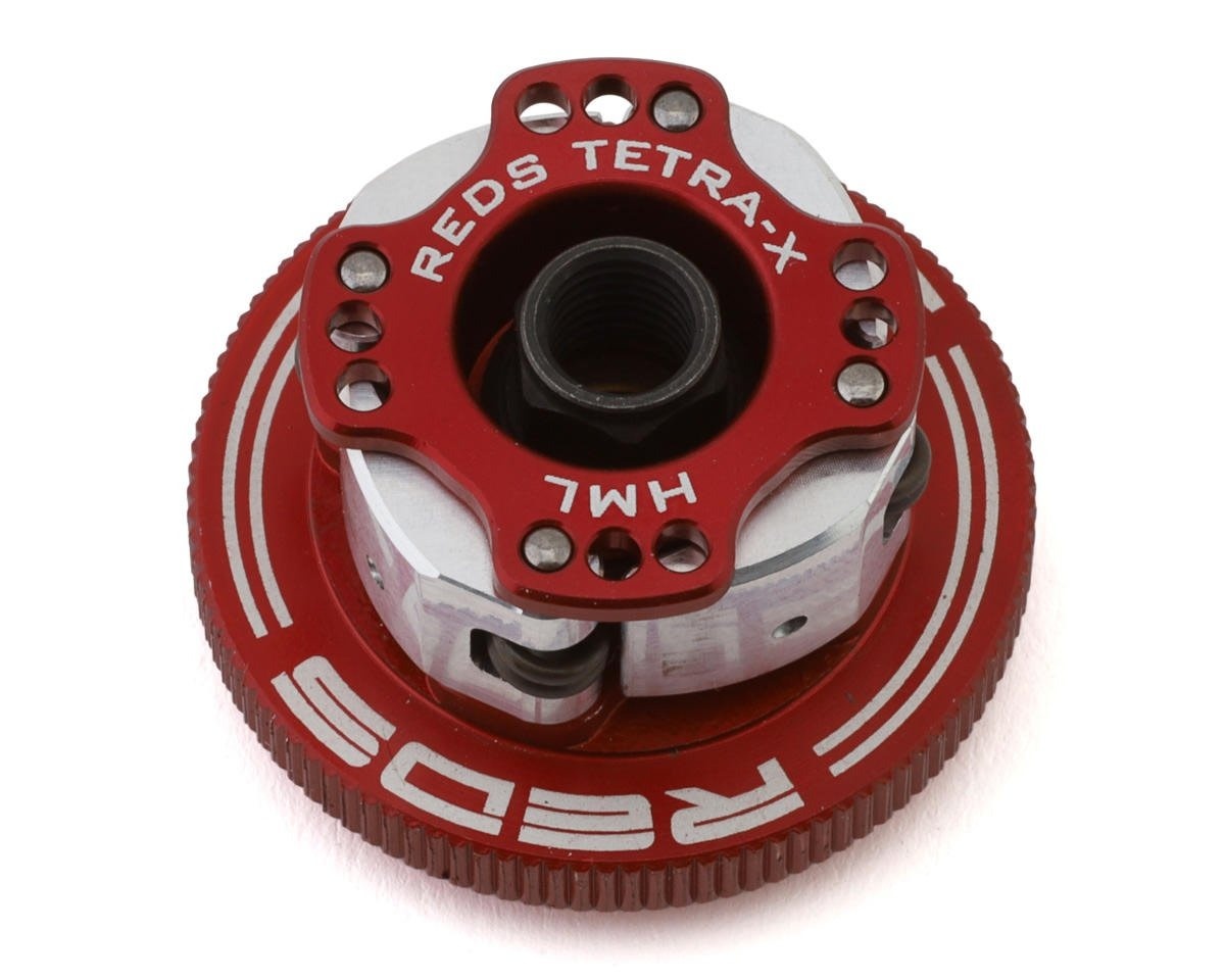 REDMUQU0076 "TETRA-X" EASYFIT ALUMINUM OFF-ROAD ADJUSTABLE 4-SHOE CLUTCH SYSTEM (34MM)