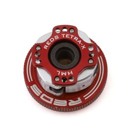 REDS RACING REDMUQU0080 "TETRA-X" EASYFIT ALUMINUM OFF-ROAD ADJUSTABLE 4-SHOE CLUTCH SYSTEM (32MM)