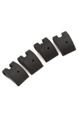 REDS RACING REDMUQU0085 "TETRA-X" OFF-ROAD CLUTCH SHOES (4) (CARBON)