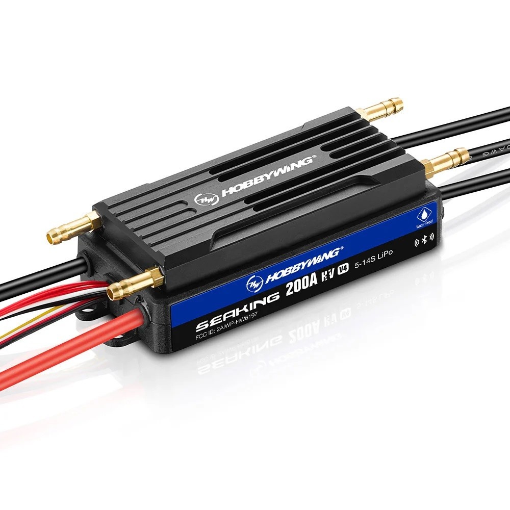 HWI30301201 SEAKING 200A V4 5S/14S HV BRUSHLESS MARINE ESC