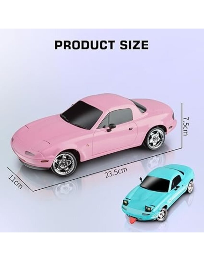 IMEX LD11804T 1/18 DRIFT CAR MX-5 MIATA TEAL