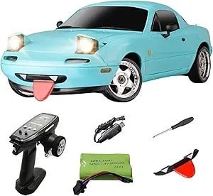 LD11804T 1/18 DRIFT CAR MX-5 MIATA TEAL