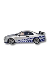 IMEX LD11899S 1/18 RWD DRIFT CAR GTR R34 RTR SILVER