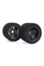 MATRIX MTX-8P35NFC 60MM 1/8 ON-ROAD FOAM CARBON PIN STYLE RIM REAR TIRES: 35 SHORE (2)