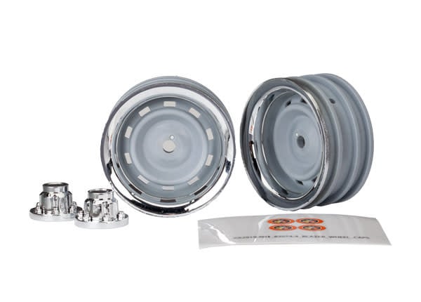TRA8165 1.9" CHROME WHEELS WITH CENTER CAPS