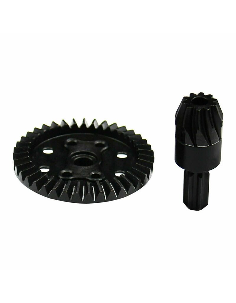 HOT RACING HRASMMX9390R 39T/10T HELICAL REAR GEAR SET FOR TRAXXAS MINI MAXX