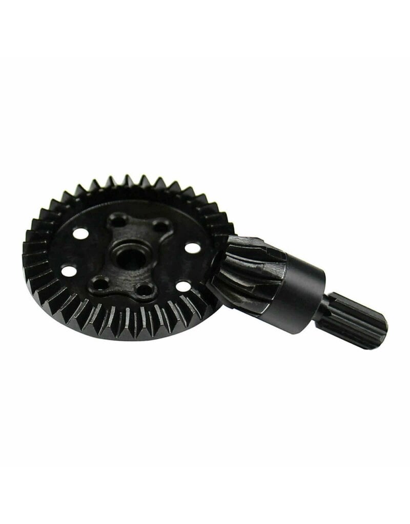HOT RACING HRASMMX9390R 39T/10T HELICAL REAR GEAR SET FOR TRAXXAS MINI MAXX