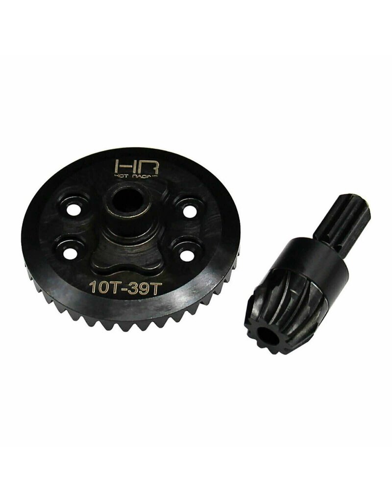 HOT RACING HRASMMX9390R 39T/10T HELICAL REAR GEAR SET FOR TRAXXAS MINI MAXX