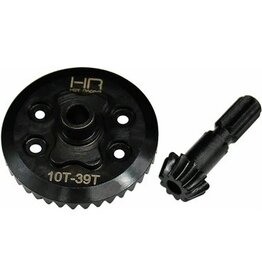 HOT RACING HRASMMX9390F 39T/10T HELICAL FRONT GEAR SET FOR TRAXXAS MINI MAXX