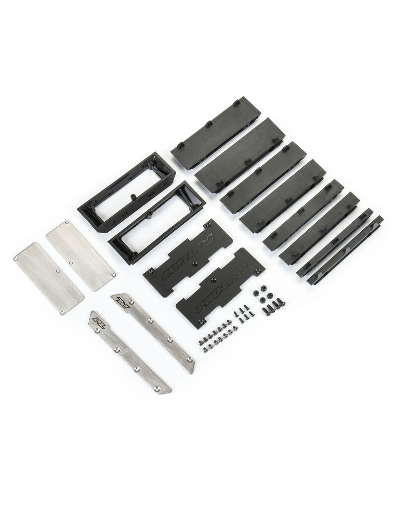PROLINE RACING PRO640900 UNIVERSAL BODY CAPTURE ROCK SLIDERS FOR 1/10 SCALE ROCK CRAWLERS