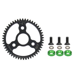 HOT RACING HRASJT250 50T STEEL SPUR GEAR 0.8 MOD: TRAXXAS 4X4