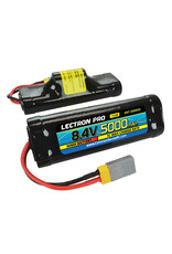 LECTRON PRO LECTRON PRO 8.4V NIMH 5000MAH HUMP PACK BATTERY: XT60 W/ TRAXXAS
