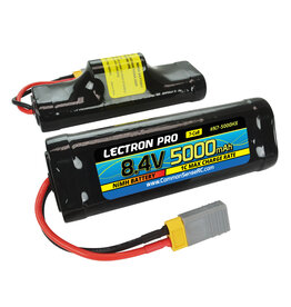 LECTRON PRO LECTRON PRO 8.4V NIMH 5000MAH HUMP PACK BATTERY: XT60 W/ TRAXXAS