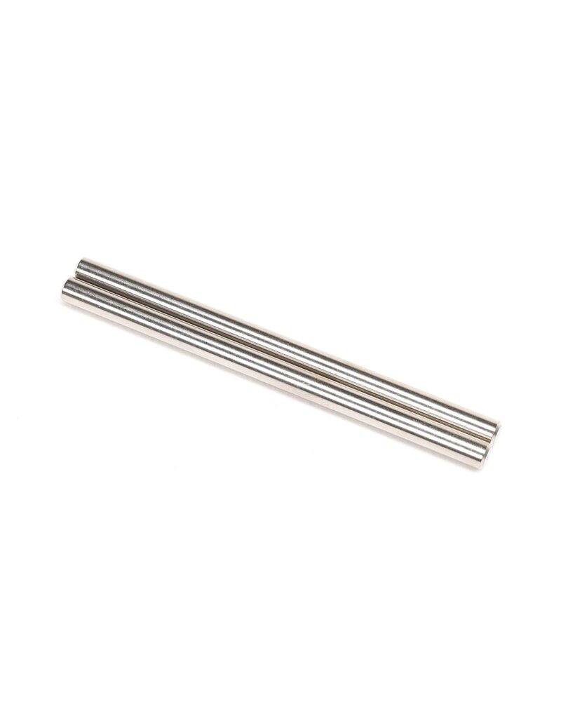 TLR TLR244090 HINGE PINS, 4 X 68MM, ELEC NICKEL (2): 8X, 8XE 2.0