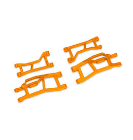 TRAXXAS TRA10725-ORNG ORANGE WIDEMAXX FRONT UPPER & LOWER HD SUSPENSION ARMS