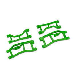 TRAXXAS TRA10727-GRN GREEN WIDEMAXX REAR UPPER & LOWER HD SUSPENSION ARMS