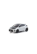 KYOSHO KYO32648PW MINI-Z AWD TOYOTA GRMN YARIS RALLY PACKAGE PLATINUM WHITE PEARL MICA