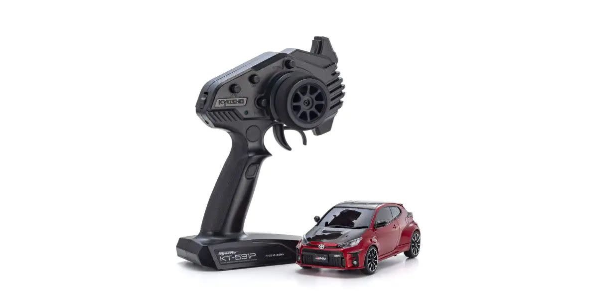 KYO32648MR MINI-Z AWD MA020 READYSET TOYOTA GRMN YARIS RALLY PACKAGE EMOTIONAL RED II