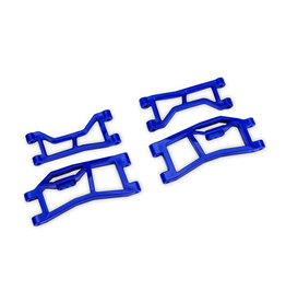 TRAXXAS TRA10727-BLUE BLUE WIDEMAXX REAR UPPER & LOWER HD SUSPENSION ARMS