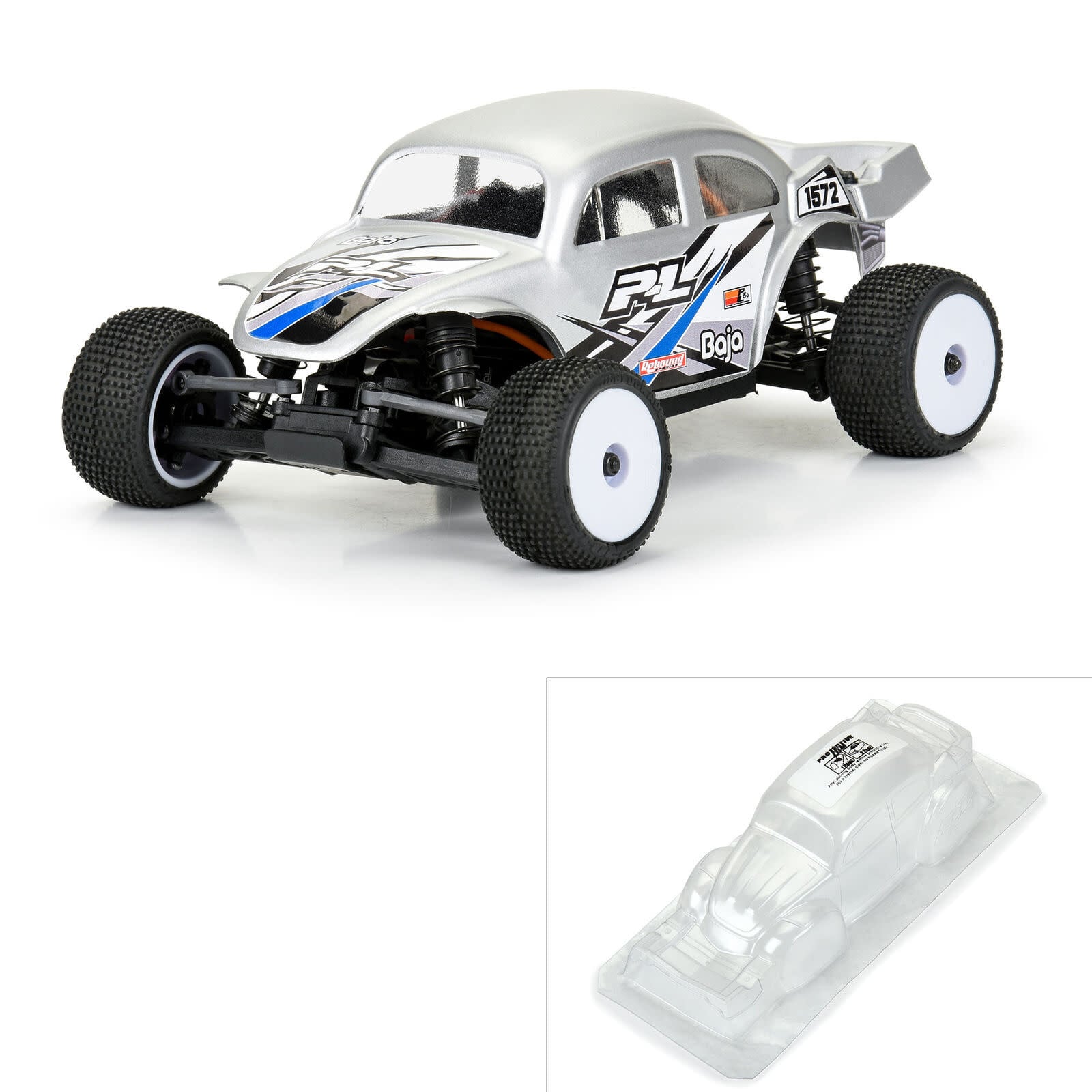 PRO370300 VW BAJA BUG CLEAR BODY FOR LOSI MICRO-T