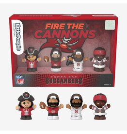 FISHER PRICE TAMPA BAY BUCCANEERS NFL 4 PIECE LITTLE PEOPLE