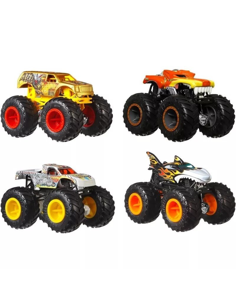 HOT WHEELS MTL GBP23 1/64 MONSTER TRUCKS (STYLES MAY VARY)