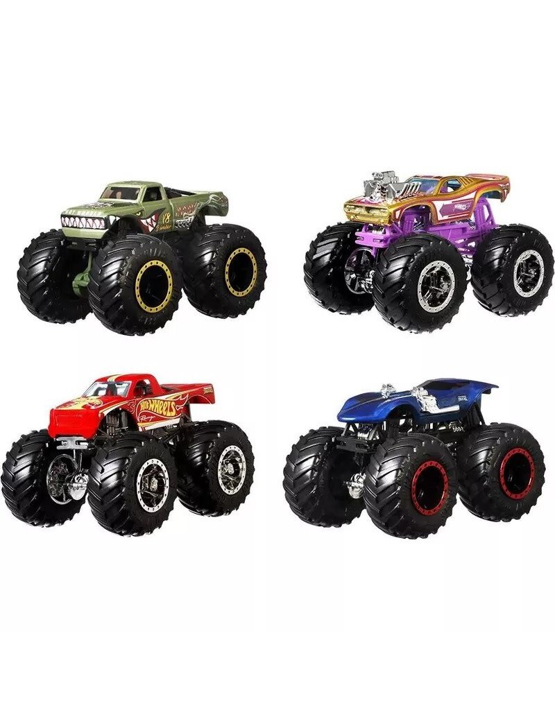 HOT WHEELS MTL GBP23 1/64 MONSTER TRUCKS (STYLES MAY VARY)