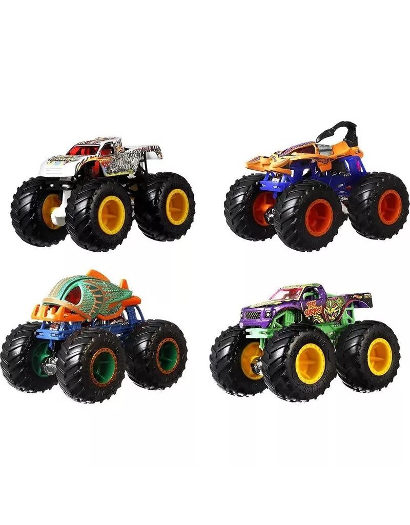 HOT WHEELS MTL GBP23 1/64 MONSTER TRUCKS (STYLES MAY VARY)