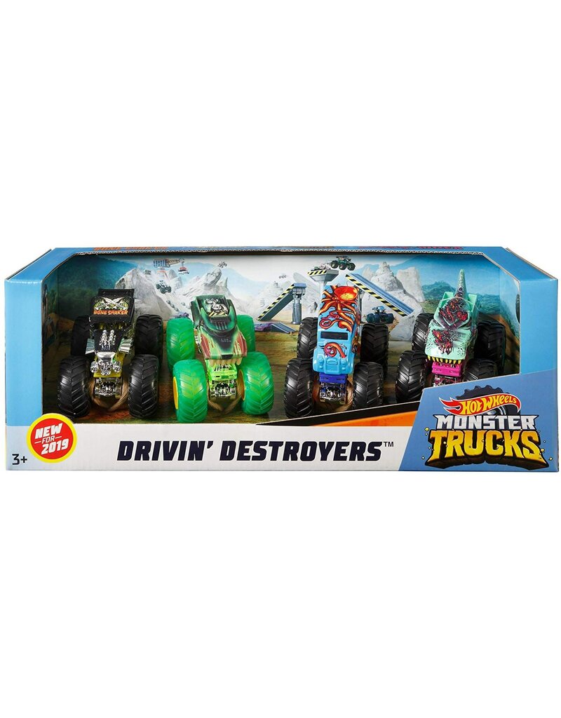HOT WHEELS MTL GBP23 1/64 MONSTER TRUCKS (STYLES MAY VARY)
